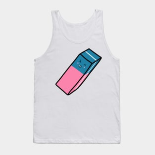 Cute Pink and Blue eraser Tank Top